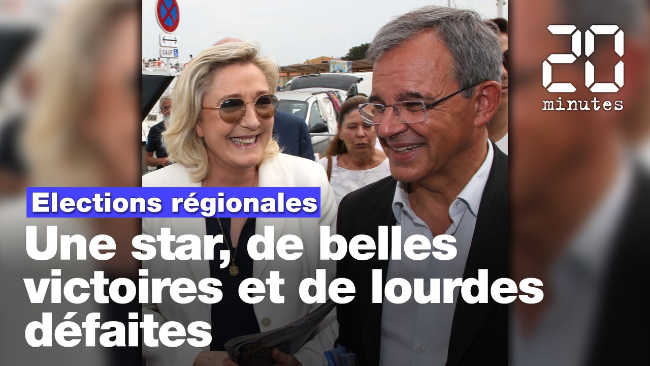 Elections régionales : Top et flop du premier tour