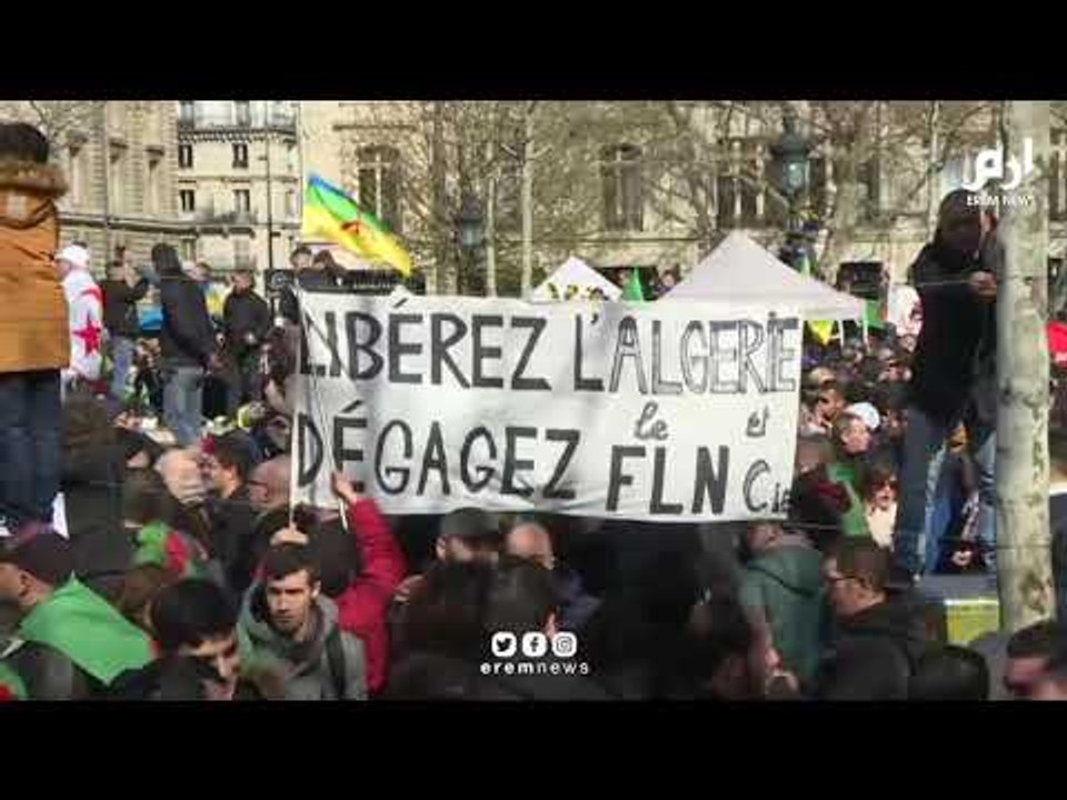 تجدد المظاهرات في باريس دعما لاحتجاجات الجزائري...