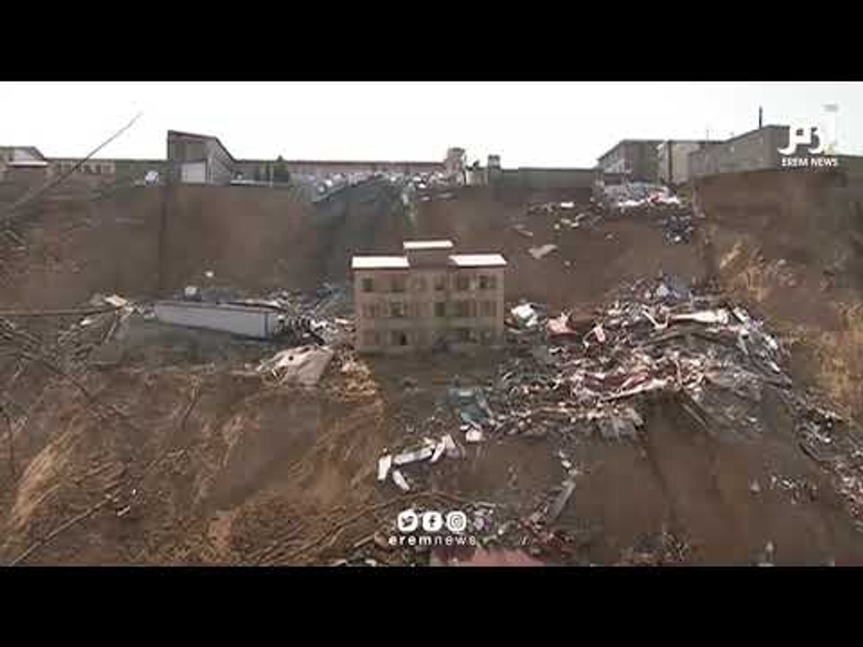 انهيار أرضي في شمال الصين يتسبب بمقتل 7 أشخاص وفقدان 13 آخرين