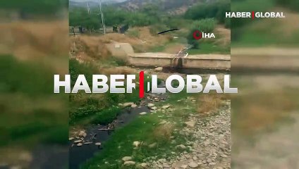 Aydın'da sel felaketi kameralara yansıdı