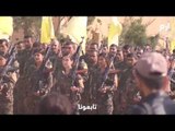 استعراض قوات سوريا الديمقراطية خلال احتفال النصر على داعش في الباغوز