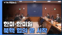 한미·한미일 북핵 협의 곧 시작...'대화 유인책' 관심 / YTN