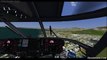 flightgear simulador de vuelo en linux helicoptero aterrizando en el aeropuerto gameplay epico