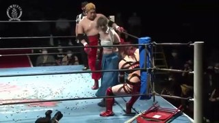 Orca Uto & Risa Sera vs. Masashi Takeda & Suzu Suzuki