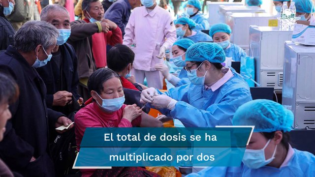 China rebasa las mil millones de dosis de vacuna antiCovid aplicadas