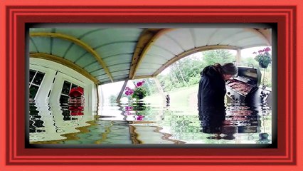 360 degree landscape l water ripple effect l echo audio