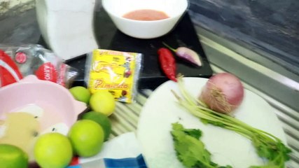 TILAPIA DE LA CHINA ceviche peruano co  pescado de la china