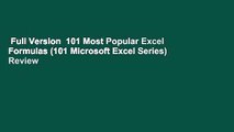 Full Version  101 Most Popular Excel Formulas (101 Microsoft Excel Series)  Review