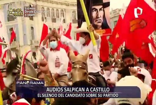 Audios salpican a Pedro Castillo: el silencio del candidato sobre su partido