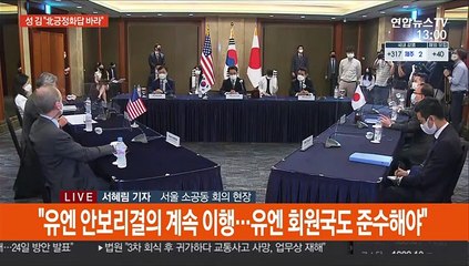 성 김 "'조건없이 만나자' 제안…북한 긍정화답 바라"