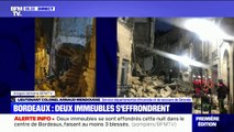 Effondrement de deux immeubles à Bordeaux: parmi les neuf habitants, 