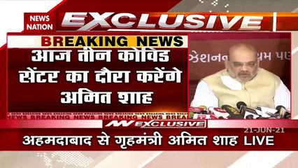 Amit Shah to visit 3 vaccination centres in Gujarat today