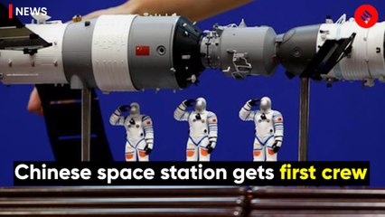 China’s space station dreams take a leap forward, first crew docks after successful launch
