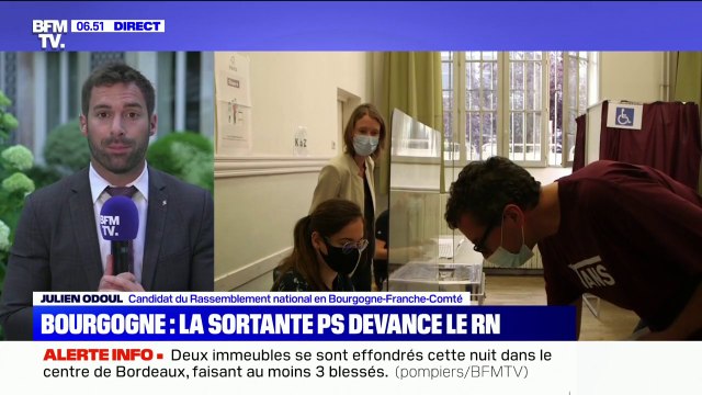 Régionales: Julien Odoul (RN) appelle les abstentionnistes et les électeurs LR à rejoindre sa candidature