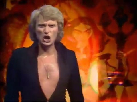 Johnny Hallyday - Moraya ( Top à Sylvie et Johnny ) Tv 1973