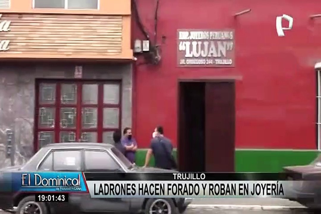 Trujillo: ladrones hacen forado y roban en joyería
