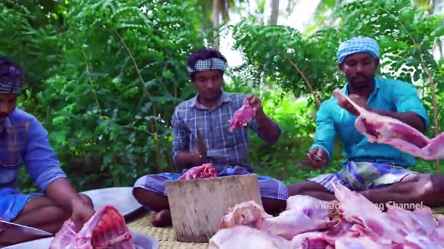 MUTTON KARAHI Pakistani Special Mutton Recipe Less Ingredients Mutton Recipe Cooking in Village