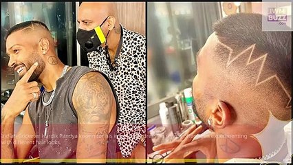Stylish Cricketer Goals Hardik Pandya gets a new buzz cut, fans love it