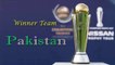 ICC Champions Trophy Winners Since 1998 - 2017 || Champions Trophy Winners List