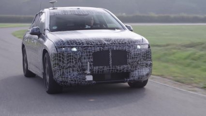BMW iX - Development - Testdrive Aschheim