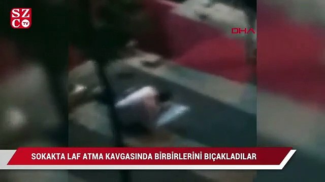 Güngören'de sokakta laf atma kavgasında birbirlerini bıçakladılar