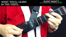 Silent Night Guitar Tutorial - Christmas Carol Guitar Lesson Easy Chords   Tab   Guitar Cover