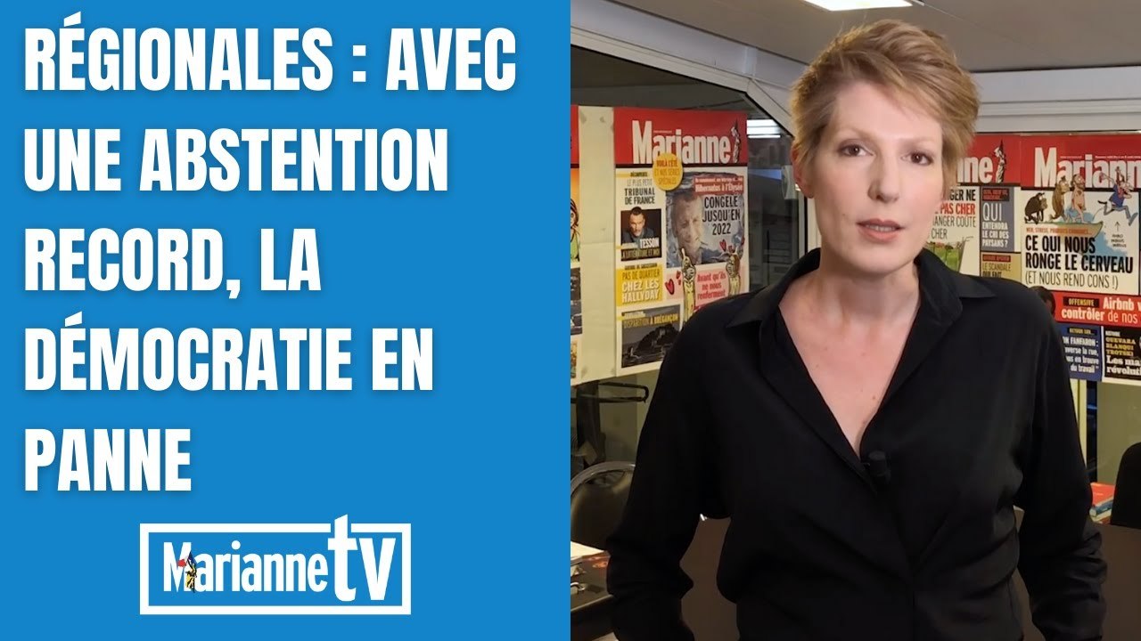 Régionales : avec une abstention record, la démocratie en panne