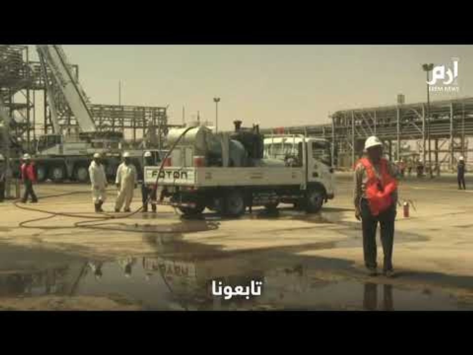 لقطات تظهر آثار الدمار وأعمال الصيانة بإحدى محط...