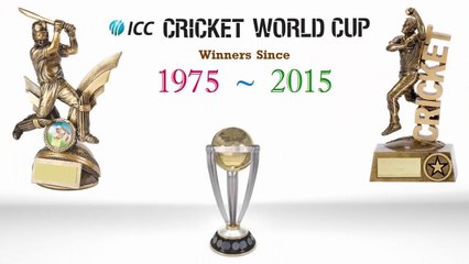 Download Video: ICC Cricket World Cup Winners Since 1975 - 2015 || ODI Cricket World Cup Winners List