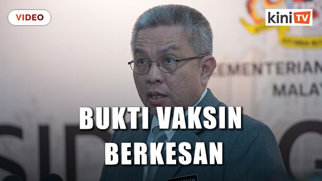 'Hanya satu petugas kesihatan dijangkiti Covid-19 tahap 4 selepas divaksin'