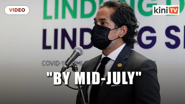 We project that we can reach 10% fully vaccinated by mid-July, says Khairy
