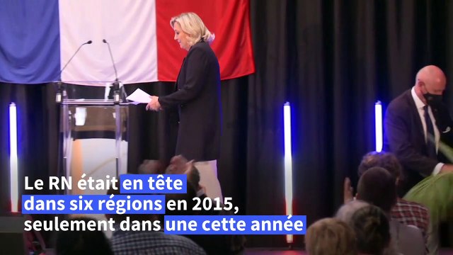 Régionales: abstention record, prime aux sortants et net recul du RN