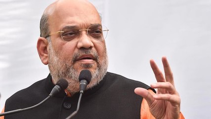 Home Minister Amit Shah kicks off free Covid vaccination drive in Ahmedabad