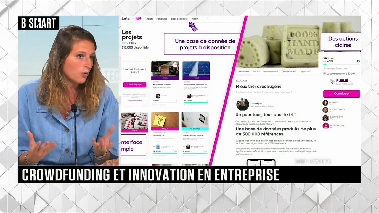 SMART TECH - L'interview : Ségolène Mouterde (Teamstarter)