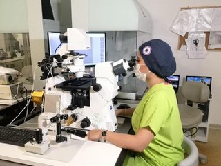 TÜP BEBEK OLARAK DOĞDUĞU MERKEZDE HEMŞİRE OLDU