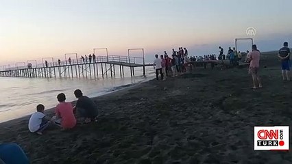 Akıntıya kapılan genç boğuldu