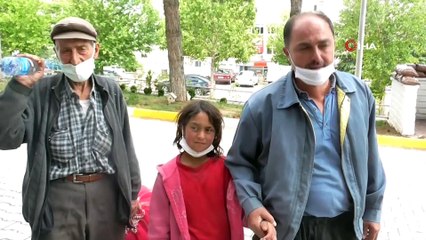 Kayıp olarak aranan kız çocuğu kaldıkları çadıra döndü