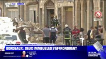 Bordeaux: une dizaine d'immeubles ont été évacués après l'effondrement deux bâtiments dans la nuit