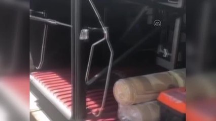 Yolcu otobüsünün bagajında 179 tarihi eser ele geçirildi