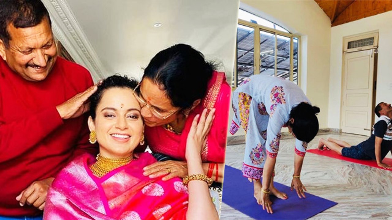 Kangana Ranaut's Mother Avoided Heart Surgery Through 2 Months Of Yoga
