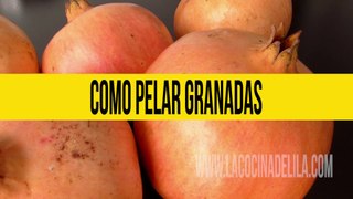 Cómo pelar granadas ✅