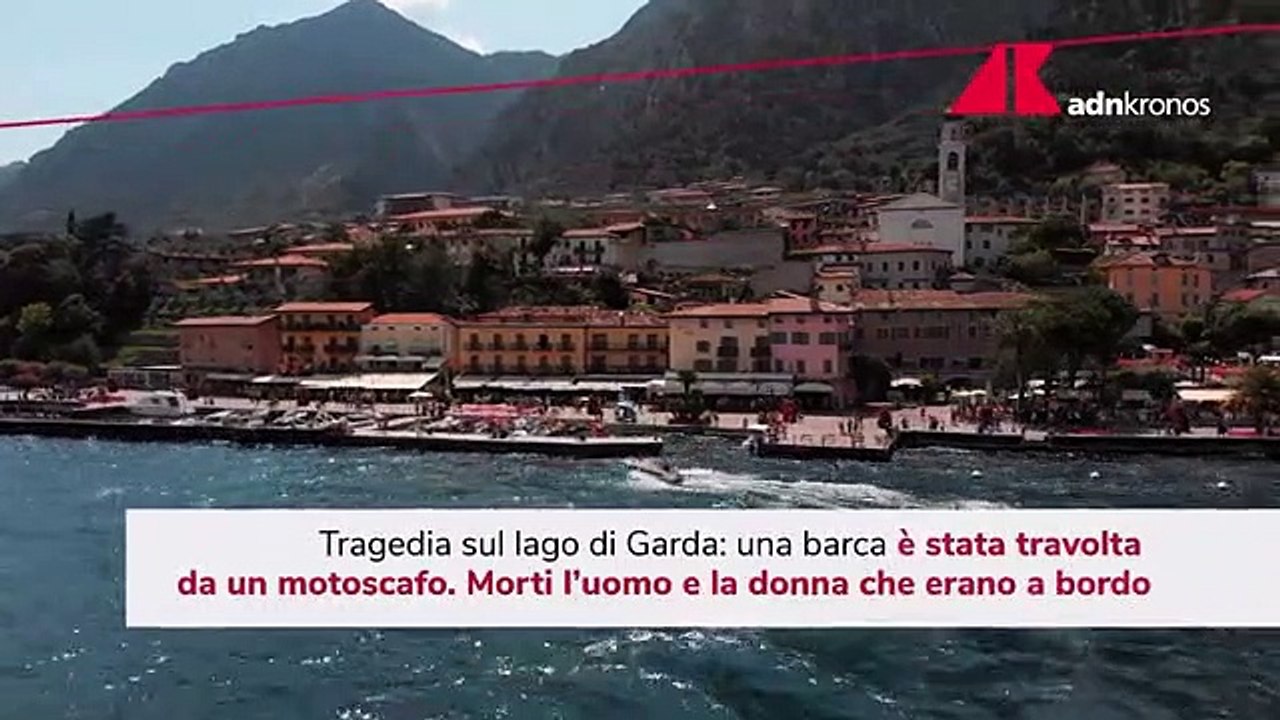 Lago di Garda, barca travolta da motoscafo: 2 morti