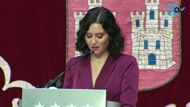 Ayuso en la toma de posesión de sus consejeros: «España nos mira con ilusión»