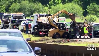 ABD'de zincirleme kaza: 10 ölü