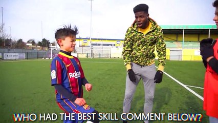 Kid Messi Vs Kid Neymar (Barcelona Vs Psg Champions League 2021) - Football Competition