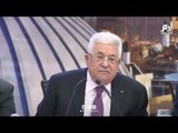 الرئيس الفلسطيني يرد على 