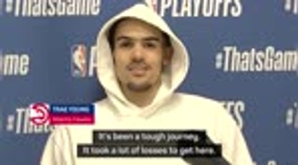 Young reflects on 'tough journey' as Hawks reach Eastern Conference Finals