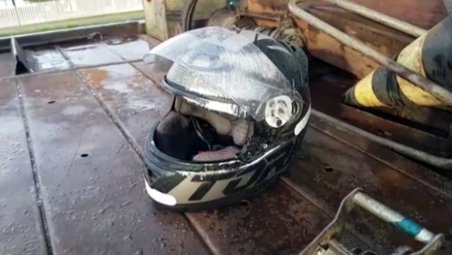 Em terceira colisão, motociclistas ficam feridos na rodovia BR-277