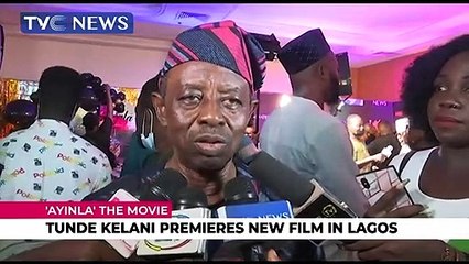 Tunde Kelani premieres new film 'Ayinla The Movie' in Lagos
