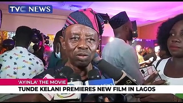 Tunde Kelani premieres new film 'Ayinla The Movie' in Lagos